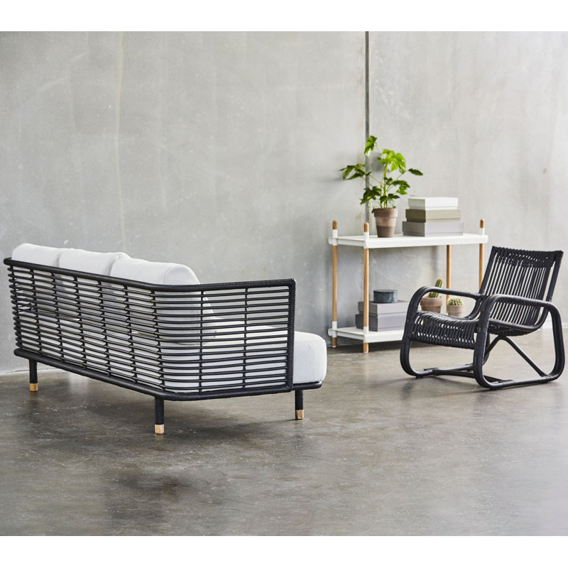Curve Armchair, Black
