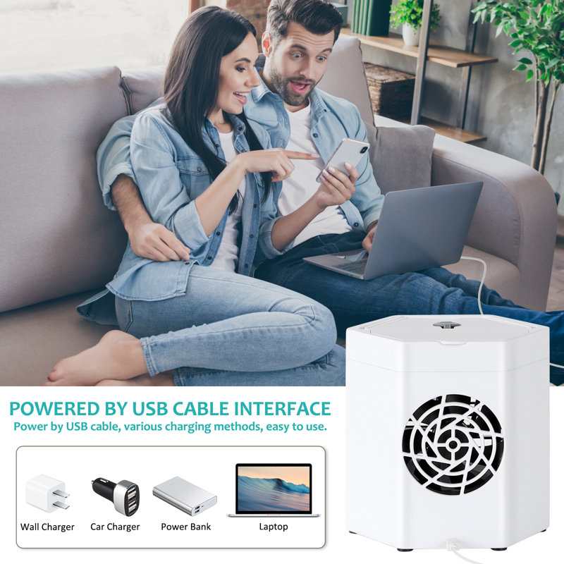 Mini refroidisseur d'air portatif alimenté par USB