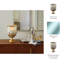 Sagebrook Home Eaves Glass And Metal Hurricane-471740556