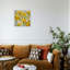 Impression sur toile Golden Bloom