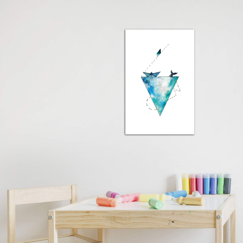 Art pour bateau, Toile tendue, H 12 po x l 8 po x P 0,75 po