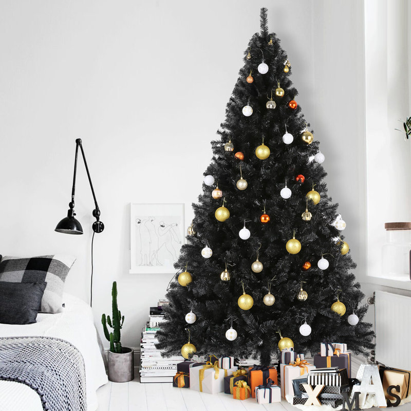 Arbre de Noël épinette noir, H 7 pi 5 po