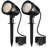 Satin Brass Plug-in Integrated LED Aluminum Spotlight