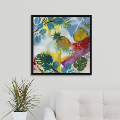 « new tropical bliss ii », peinture sur toile