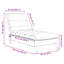 Chaise longue avec coussins Ebern Designs-1440159065