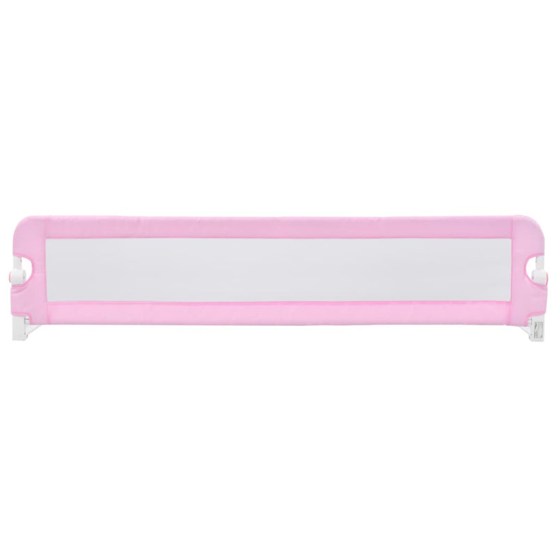 Lykke Toddler Safety Side Rails, Pink, 16.54cm H x 15.94cm W x 70.87cm L