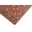 Tapis rouge / bleu en laine antique Parisha - 8 pi 1 po x 10 pi 5 po