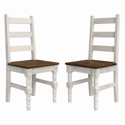 Solid Wood Dining Chair (set Of 2) Dhven | Alcott Hill®