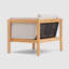 Chaise en teck Haven avec coussins Sunbrella-66452859