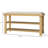 Bamboo Shoe Bench, 3-Tier Entryway Bench With Storage And Cushion, Shoe Organizer For Entryway, Hallway, Holds Up To 331 Lbs, 35.4 X 11.4 X 19.3 Inches, Cream White