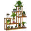 Finney Rustic Large Multi-Tiered Wooden Plant Stand