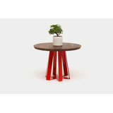 ARS Round Walnut Wood Dining Table