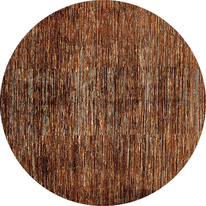 Jassir Performance Abstract Indoor Rug, Round 8'