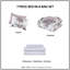 Ensemble de literie Elegant Cal King Floral-122941259