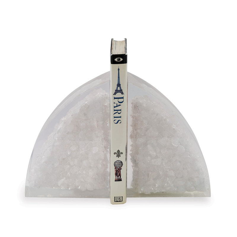 Serre-livres Stoneridge, Blanc