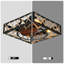 19 po Ventilateur de plafond encastré Farmhouse