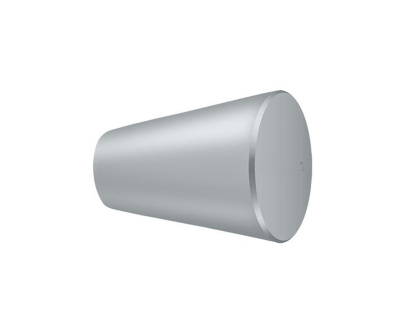 Conical Knob, Brushed Chrome, 1"
