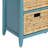 Flavius Teal Finish Console Cabinet-1614802427