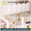 Lit plateforme double avec bureau, rangement et lumières DEL, blanc-178628423-178628416