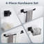 Ensemble de quincaillerie de salle de bain 4 pièces-41679949