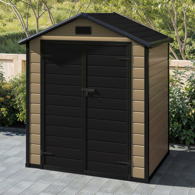 Balconera Resilient 6.2FT X 3.4FT Outdoor Shed