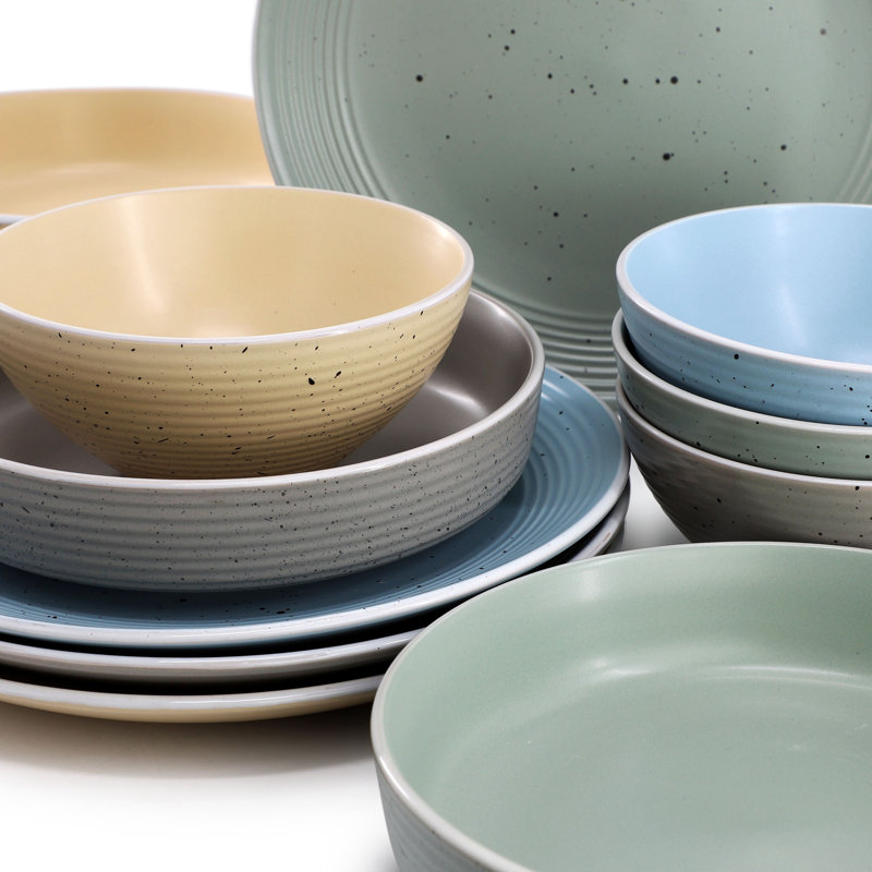 Service de table 16 pièces HomeStyle, Multicolore