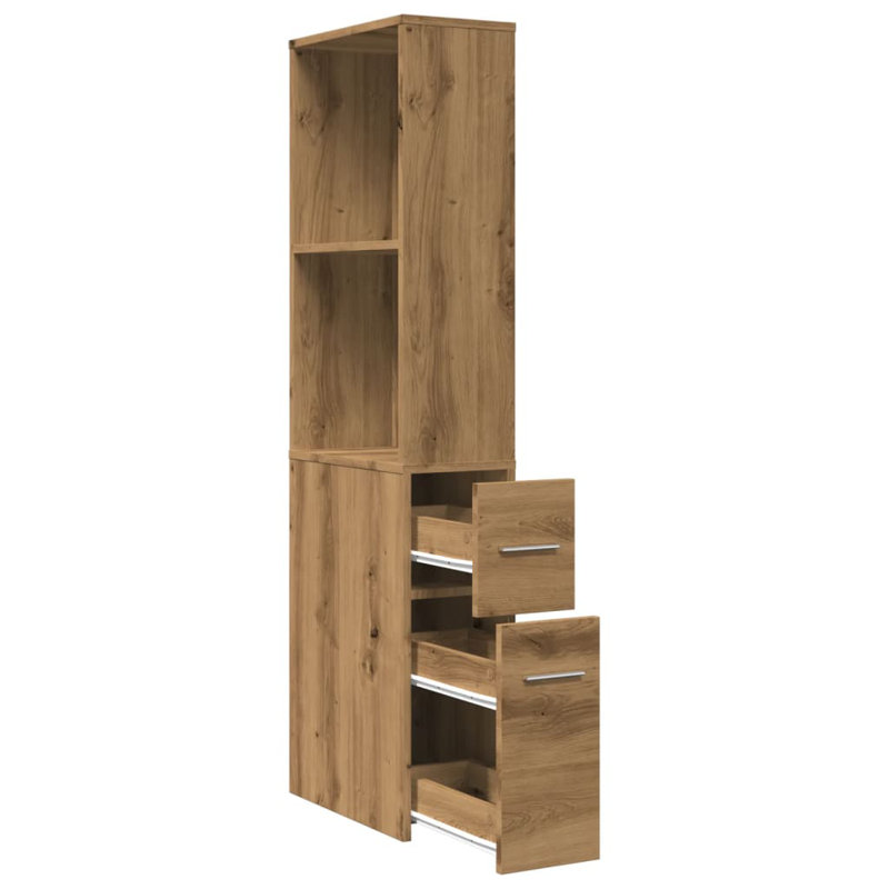 Damariscotta Bathroom Cabinet, Artisan oak