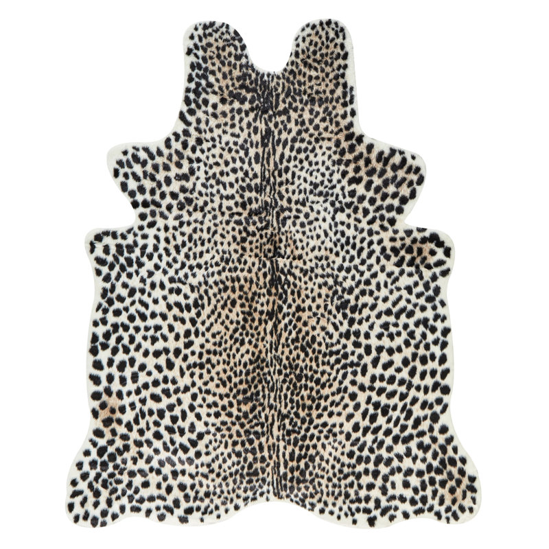 Otoe Animal Print Faux Fur Area Rug, Novelty 130 x 200cm