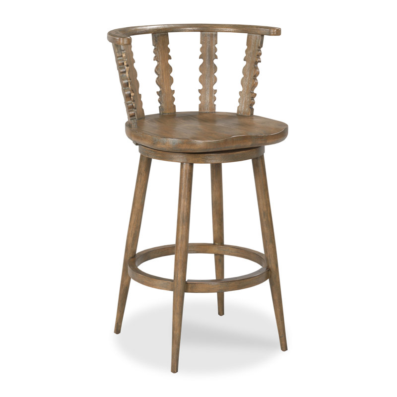 Tabouret de comptoir pivotant Fable, Ancien, Hauteur de l'assise: 24 po