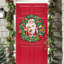 Décoration de couronne de père Noël