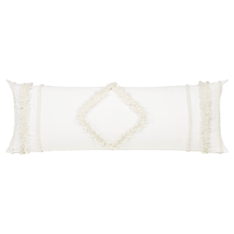 Tufted Body Pillow Case by Sweet Jojo Designs, Ivory