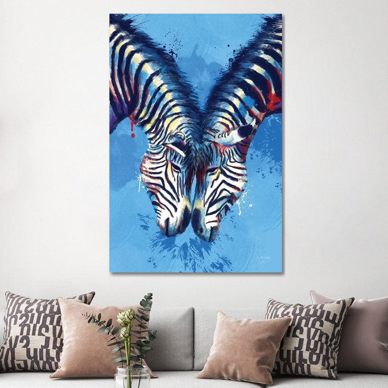 Friendship 1 Piece Wall Art on Canvas, 152.5 cm H x 101.5 cm W x 3.175 cm D, Wrapped Canvas