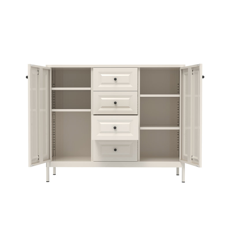 Buffet sur pied avec rangement autoportant