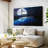 " Moon Reflection " 3 Piece Art Print-98562489