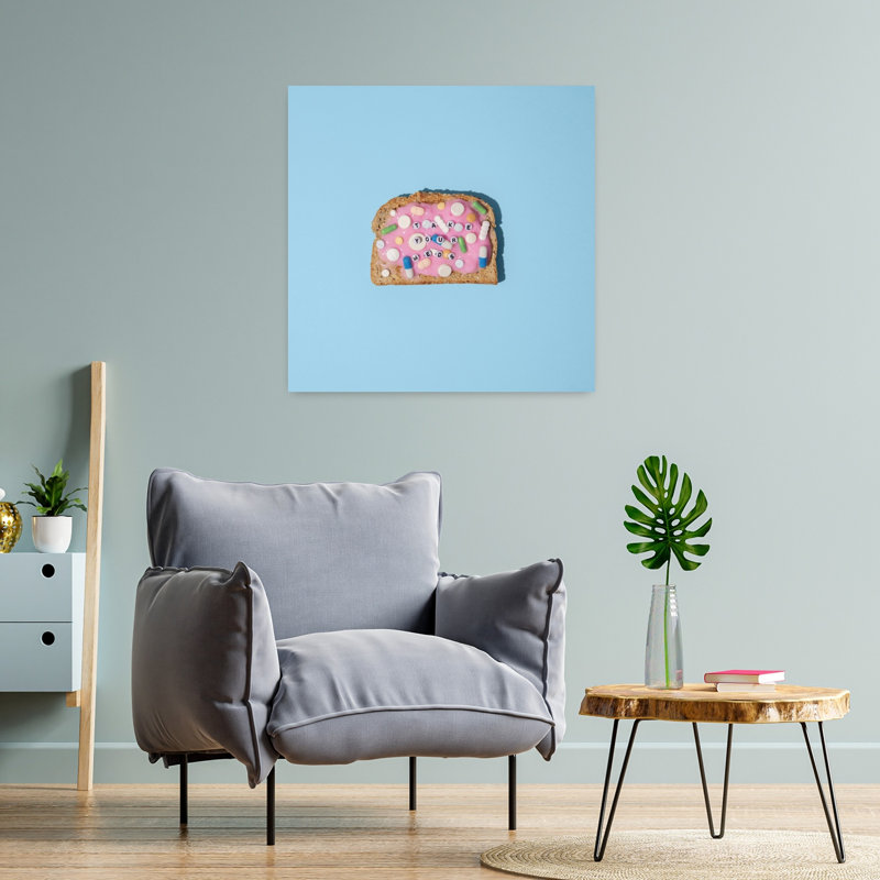Art contemporain, art mural contemporain, H 24 po x l 24 po