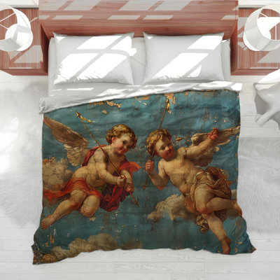 Cupids Mythology Cotton Blend Comforter
