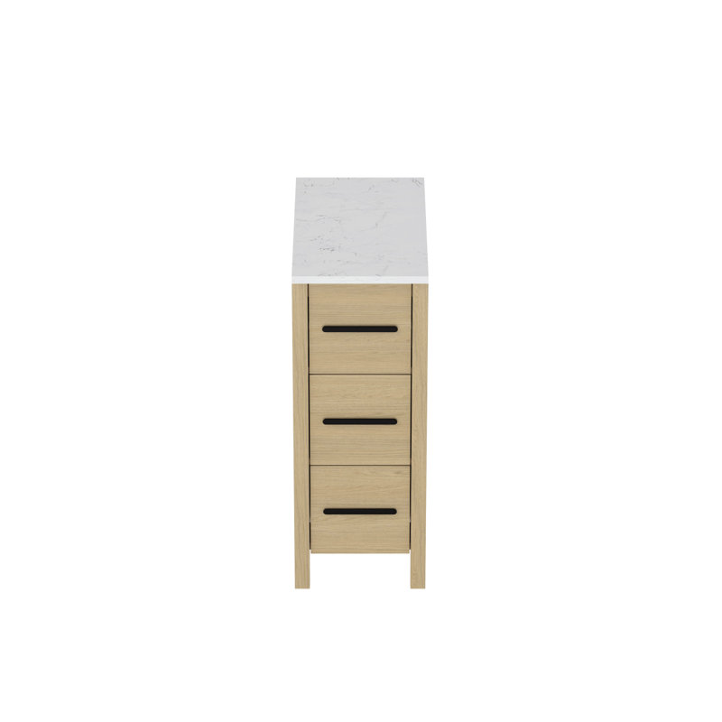 Meuble-lavabo 12 po, meuble-lavabo avec comptoir Freestangding
