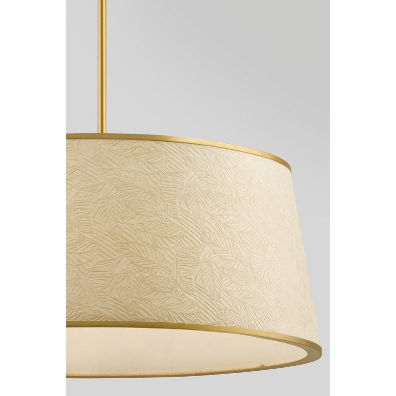 Sombra 6-Light Pendant in Spun Gold by Breegan Jane