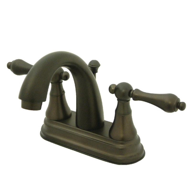 Elizabeth Centerset Bathroom Faucet with Drain Assembly, Oil Rubbed Bronze