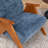 Kyajah 27.5" W Chenille Solid Wood Armchair-2022522510