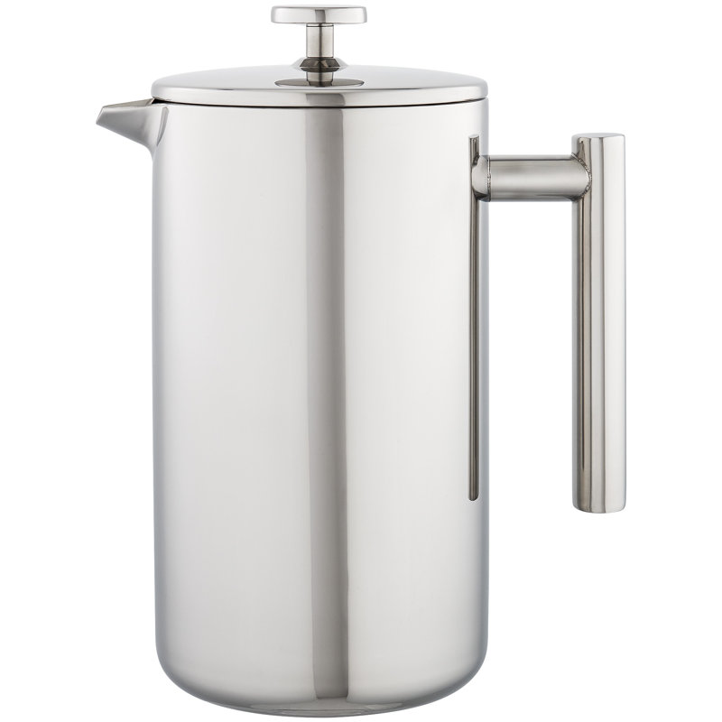 Stellar Coffee, 8 Cup Double Walled Cafetiere, 1.4 Litres, 25cm H x 16cm W x 14cm L