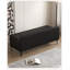 Repose-pieds rembourré en cuir Wave-955945731