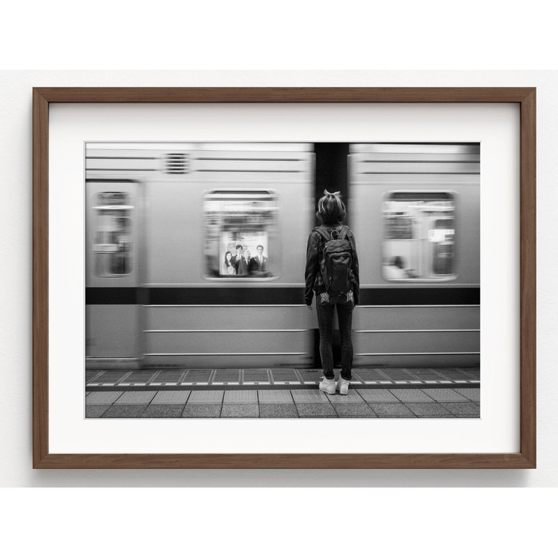 Art mural surdimensionné photo Subway, cadeau de pendaison de crémaillère photographie de ville, art mural imprimable Subway Art