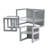 Kids 3 Piece Rectangular Play Table and Chair Set and Bench