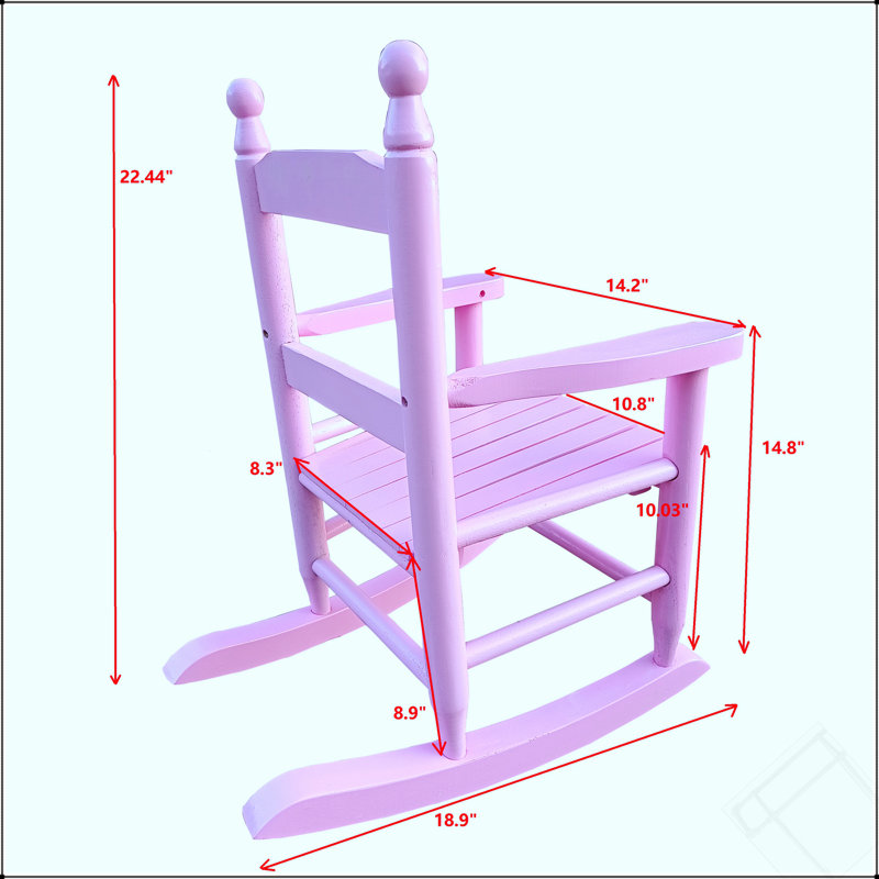 Chaise berçante intérieure ou extérieure