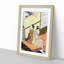 Chime of the Clock by Harunobu Suzuki - Picture Frame Painting Print-55536193-55536197
