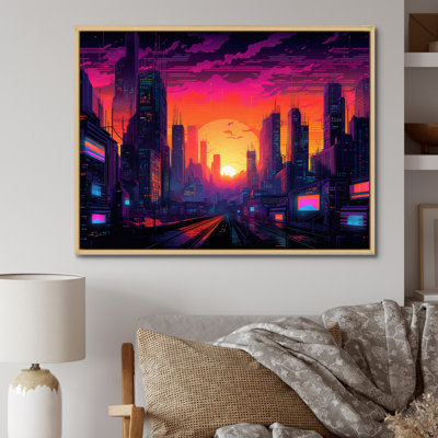 Los Angeles City of Angels I sur impression sur toile