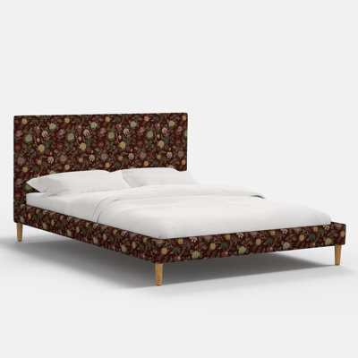 Lit plateforme Heylen Avery Melinda Floral Sm Oxblood
