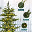 Arbre de Noël artificiel Slim Real Touch-129944521