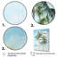 «Burvale Green Minimalims Palm Trees II», reproduction sur toile-2000457734-2000457737